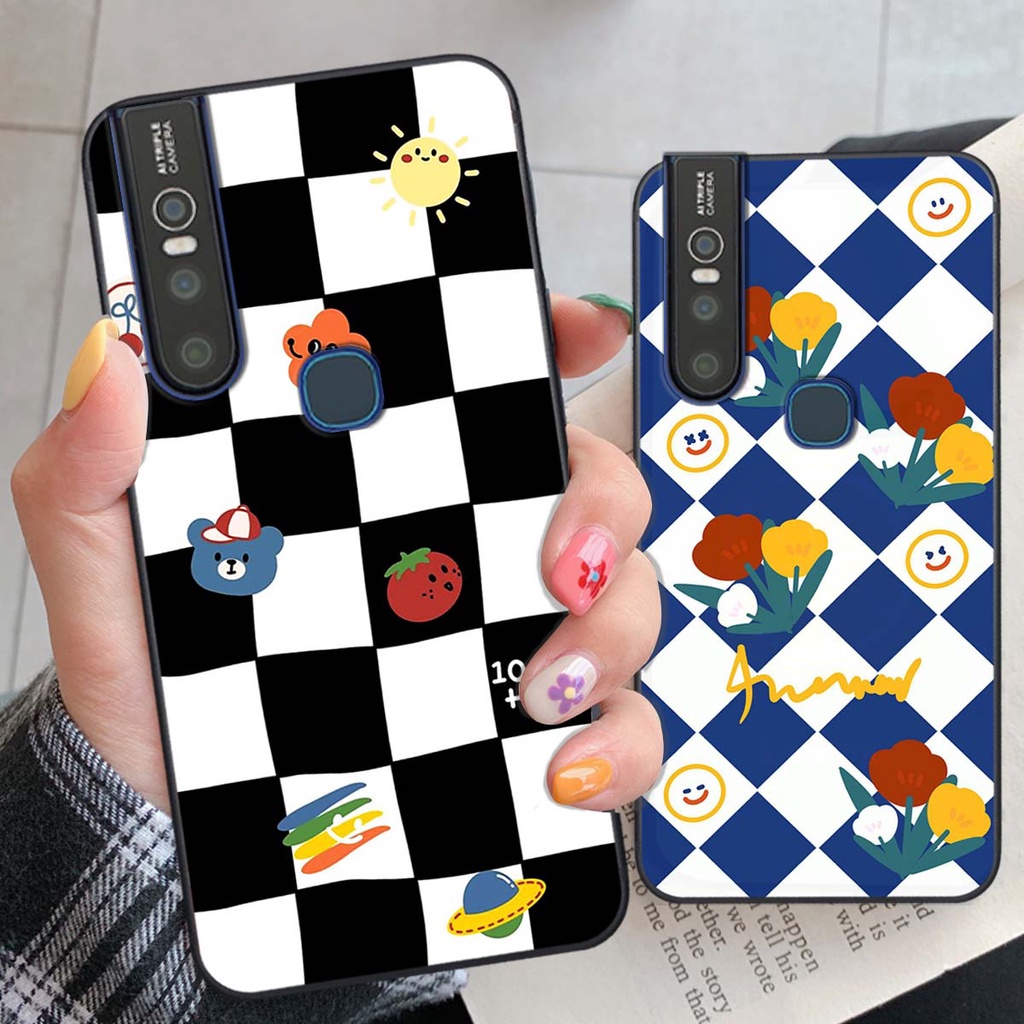 Ốp Vivo V15 / V15 Pro họa tiết hoa, gấu thời trang, ốp dẻo bền đẹp