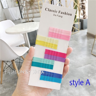 Set 50 kẹp tóc SUXI đơn giản phong cách Hàn Quốc