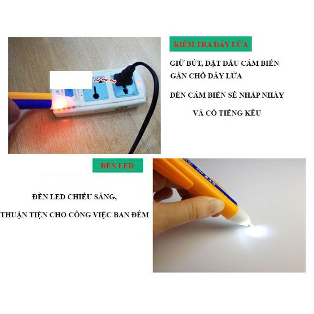 Bút thử điện cảm ứng GYB 668 thông minh