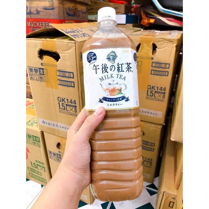 [Hàng chính hãng] Trà sữa Kirin Milk Tea ít ngọt size 1.5L