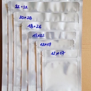 túi zip bạc