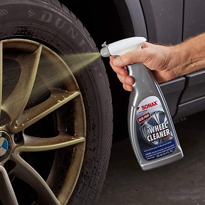 Dung Dịch Vệ Sinh Mâm Sonax Xtreme Wheel Cleaner 500ml 230200 Tặng Cọ