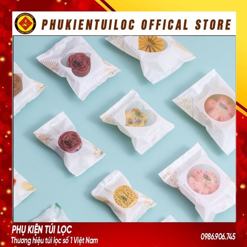 Túi kẹo nougat các loại (thiết kế nhiều màu sắc)- DÀY DẶN, HD, LOẠI 1- 100 CHIẾC