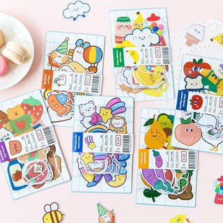 Sticker giấy trang trí dễ thương- Decor nhà Hisome