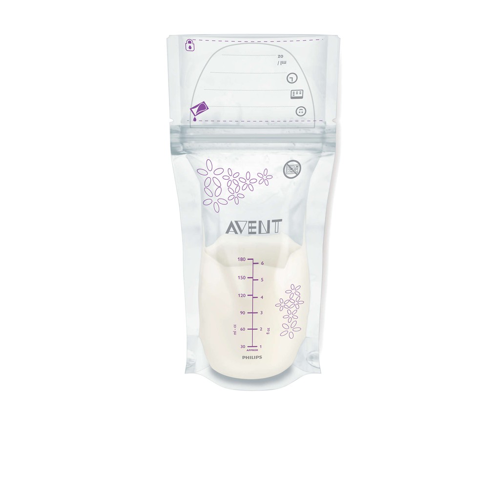 Túi trữ sữa Avent 25c 180ml