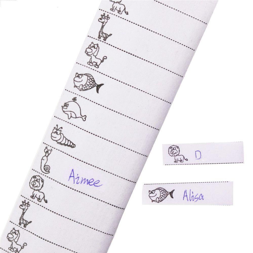 Set 100 / 200 Nhãn Dán Quần Áo Màu Trắng Mới
