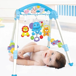 Kệ Chữ A Có Nhạc, Kệ Chữ A Thông Minh Dành Cho Trẻ Sơ Sinh, Đồ Chơi Phát Triển Trí Não, Mắt Và Cơ Tay (Hàng Hãng Antona)