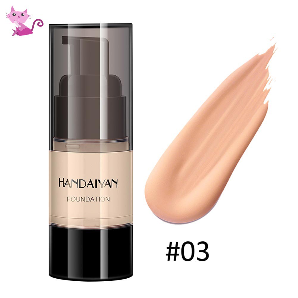 VVBK 20ml Liquid Foundation Waterproof Long Lasting Facial Base Care Face Foundation Makeup Concealer