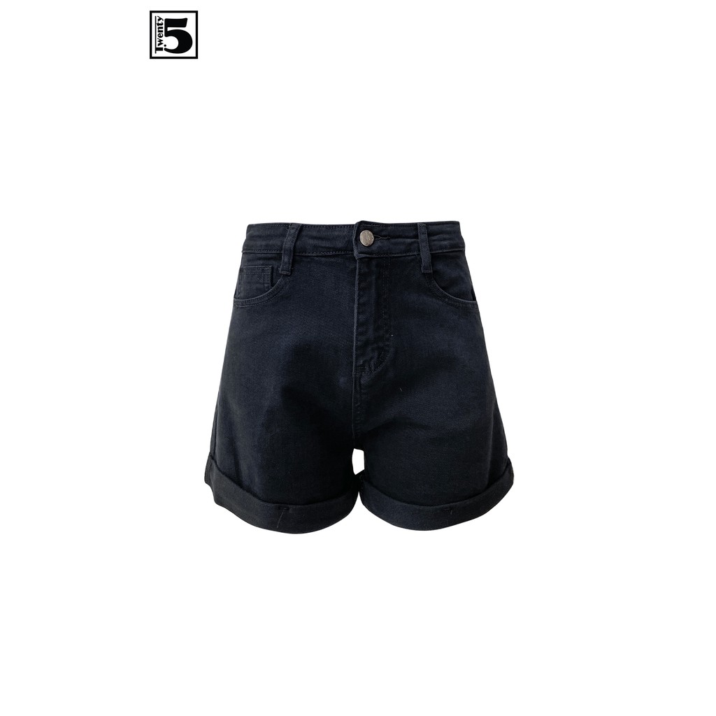 Quần short jeans gấu gập Twentyfive 3780