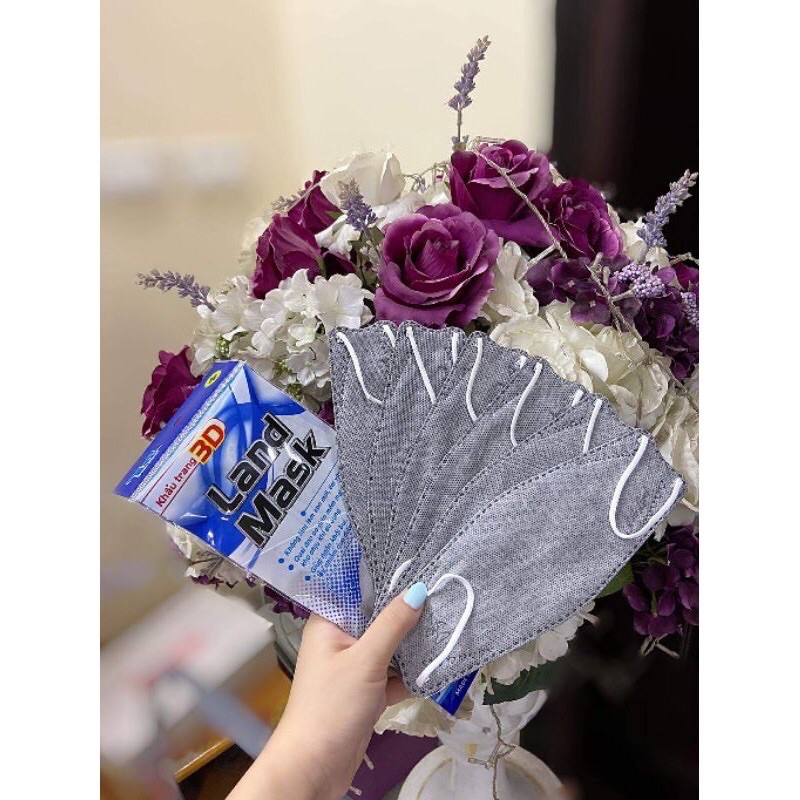 Khẩu trang 3D land mask (set 6 chiếc) | BigBuy360 - bigbuy360.vn