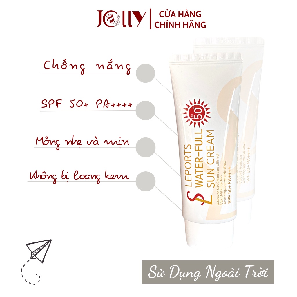 Kem Chống Nắng Nâng Tone Smile Leader Sun Cream SPF 50+ PA++++ 60ml