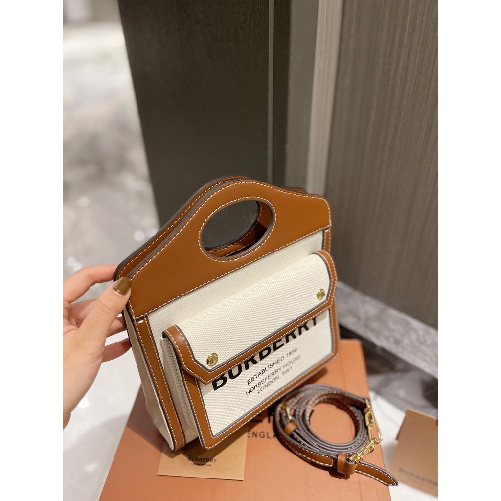 Túi Đeo Chéo Burberry Thời Trang Sang Trọng Cho Nam Nữ