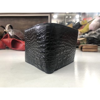 Ví Da Cá Sấu Thật Vân Bụng [ free ship] Da Cá Sấu Trần Thịnh