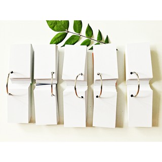 Flashcard thẻ học từ vựng tiếng anh nhật hàn trắng 100 thẻ 5x8