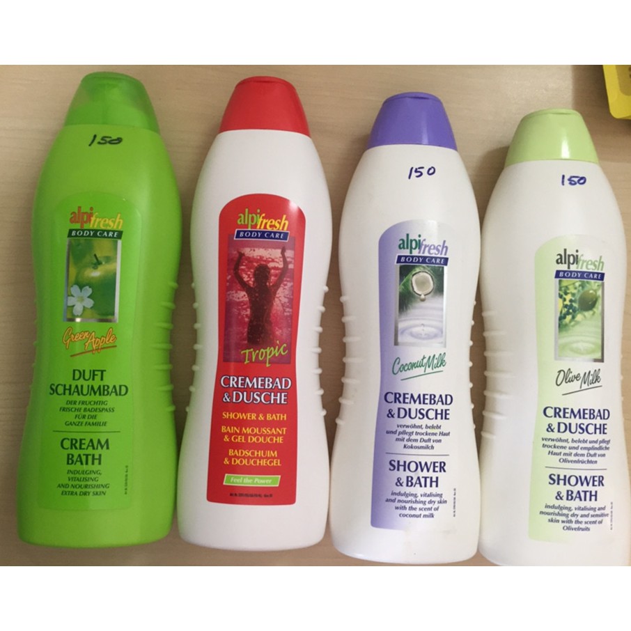 Sữa tắm Đức Alpi Fresh