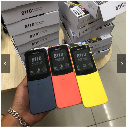 ĐIỆN THOẠI NOKIA 8110 4G NEW (2018) FULLBOX