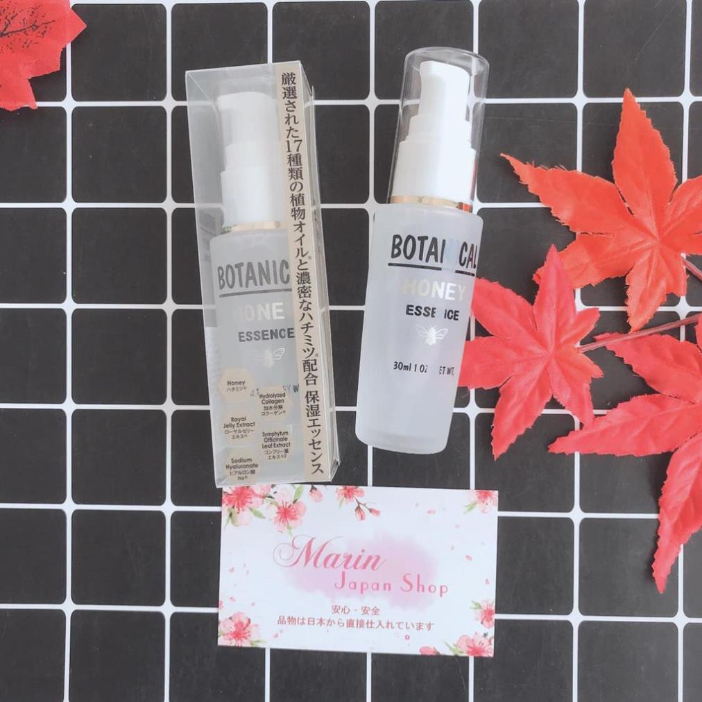 (Sale) Serum tinh chất dưỡng da essence Botanical Mật ong thiên nhiên, collagen , cấp ẩm cao Nhật Bản
