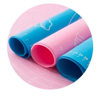 Thớt silicon dẻo làm bánh - có chia vạch