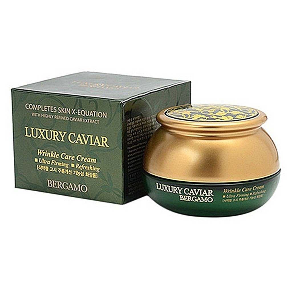 KEM DƯỠNG ẨM MỜ NÁM CHỐNG NHĂN BERGAMO LUXURY CAVIAR