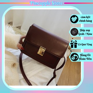 Túi xách nữ đeo chéo, túi xách da đẹp, thời trang dc04