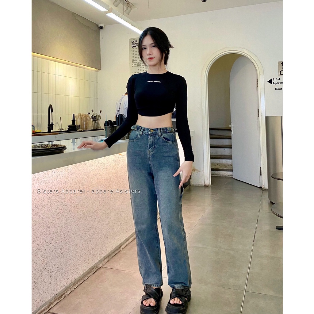 ÁO CROP SIS LAI BẦU-AC003