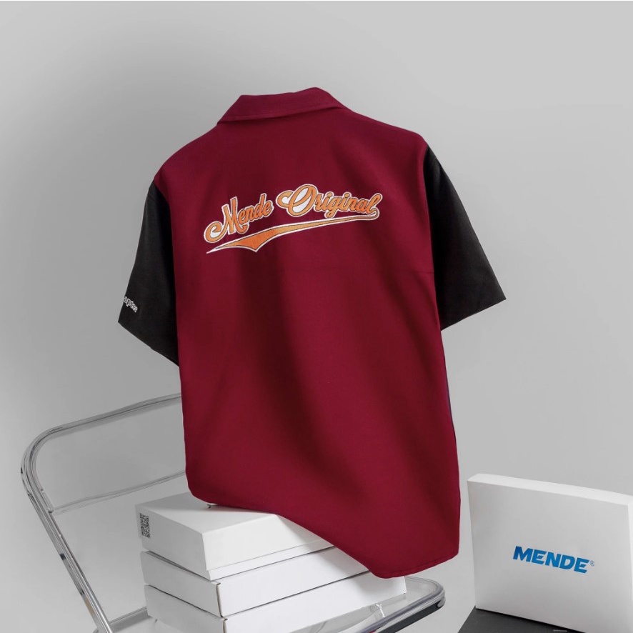 MENDE - Corduroy Shirt - Áo nhung tăm sơ mi nam tay ngắn đơn giản