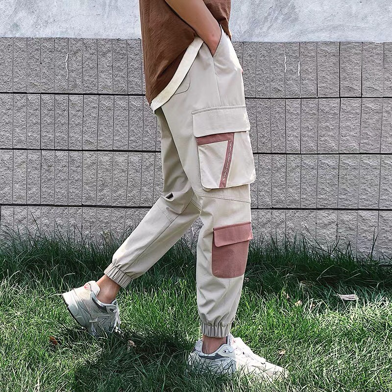 [Mã FADIRECT20 giảm 20K đơn 150K] Quần jogger kaki túi hộp unisex số 7, nam nữ ulzzang Wind | BigBuy360 - bigbuy360.vn