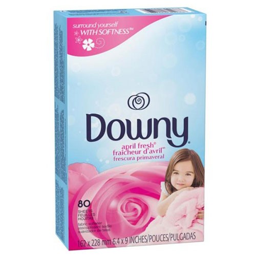 Giấy xả vải Downy April Fresh 80 tờ