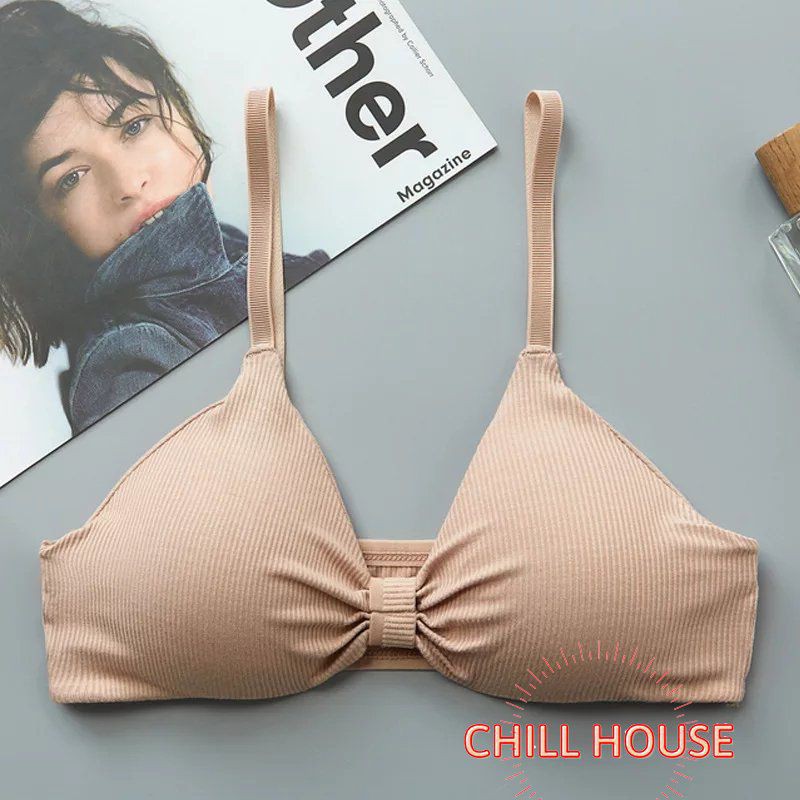 HÓT NHẤT- ÁO BRA THẮT NƠ GÂN TĂM XINH XẮN B 308 CHILLHOUSE