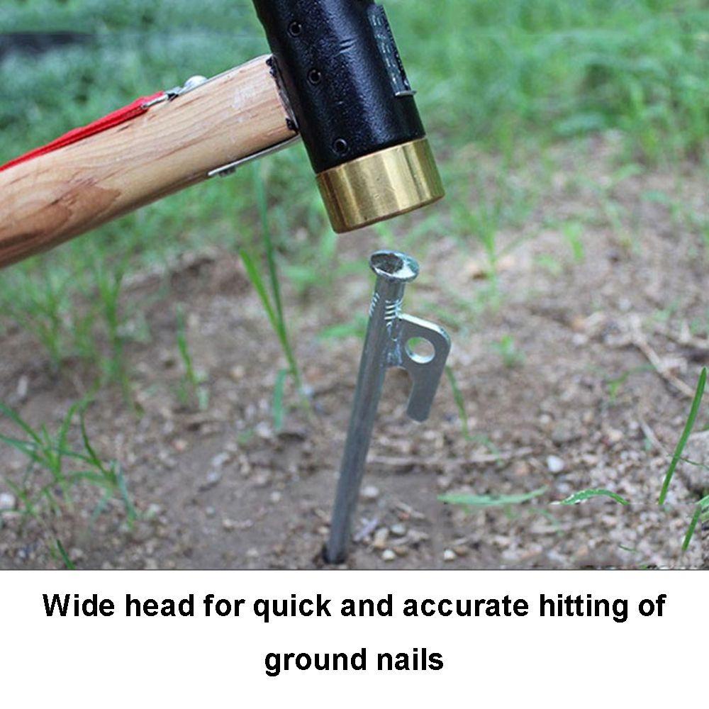 WATTLE Đinh Thép Bản Rộng 2022 Có Lỗ Kéo Cho Hoạt Động Câu Cá Cắm Trại