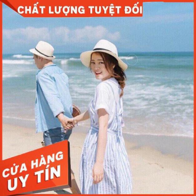 [ SALE SỐC ] Mũ Cói Thời Trang Nam Nữ Cực Đẹp - Mũ Cói Đi Phượt, Du Lịch, Đi Biển Cực Đẹp cho Nam Nữ RiBô