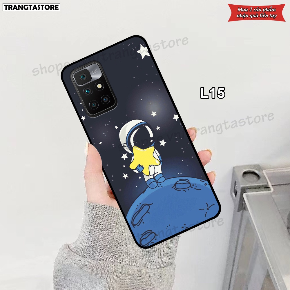 Ốp lưng Xiaomi Redmi 10 - Redmi Note 11 4G 5G - Redmi Note 11s Pro 4G 5G - Redmi Note 11 Pro+ dễ thương - in hình vũ trụ