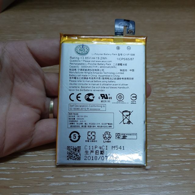 Pin Asus Zenfone Max ZC550KL, Z010DA C11P1508