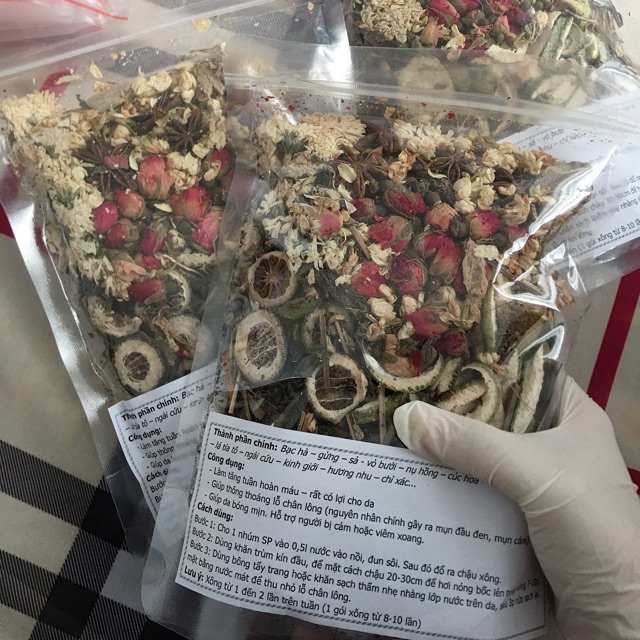 Xông mặt thảo dược