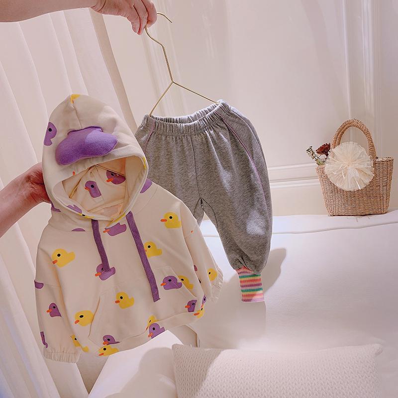 Áo hoodie dài tay họa tiết hoạt hình thời trang thu đông dành cho trẻ 2021