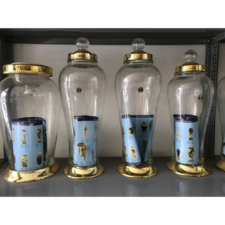 Bình ngâm rượu sâm thủy tinh (1 lít) _ Thảo Dược Thanh Bình