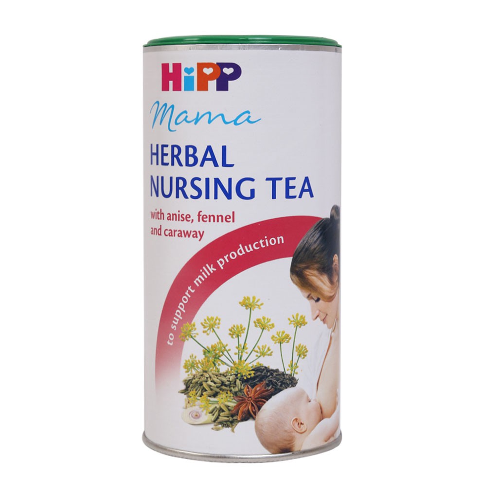 [CHÍNH HÃNG] Trà Cốm Hòa Tan HiPP Mama Herbal Nursing Tea Hộp 200g (Dành cho phụ nữ cho con bú)