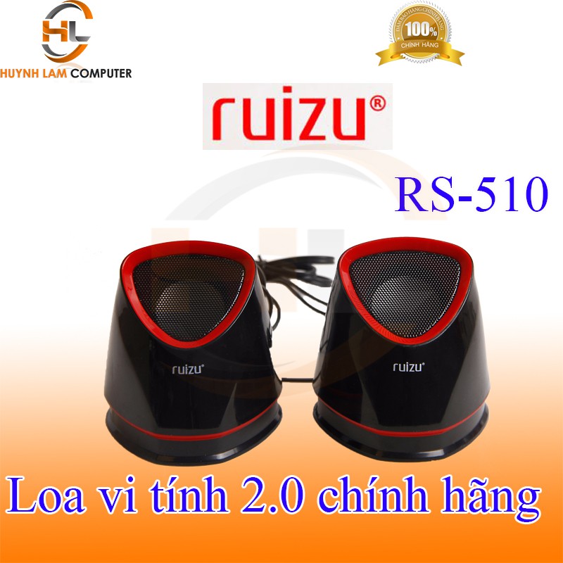 Loa vi tính-Loa vi tính 2.0 Ruizu RS510 loa nghe tốt hãng phân phối