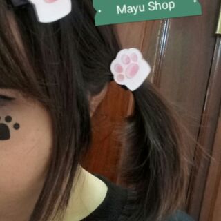 Phụ kiện hình đệm chân mèo