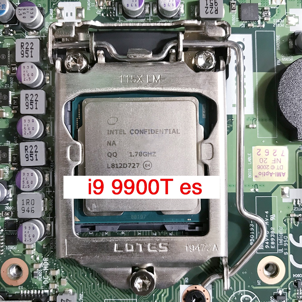 [Đúng hình] Mini PC đồng bộ Lenovo ThinkCentre M720q M920q i9 9900T hỗ trợ card màn hình rời