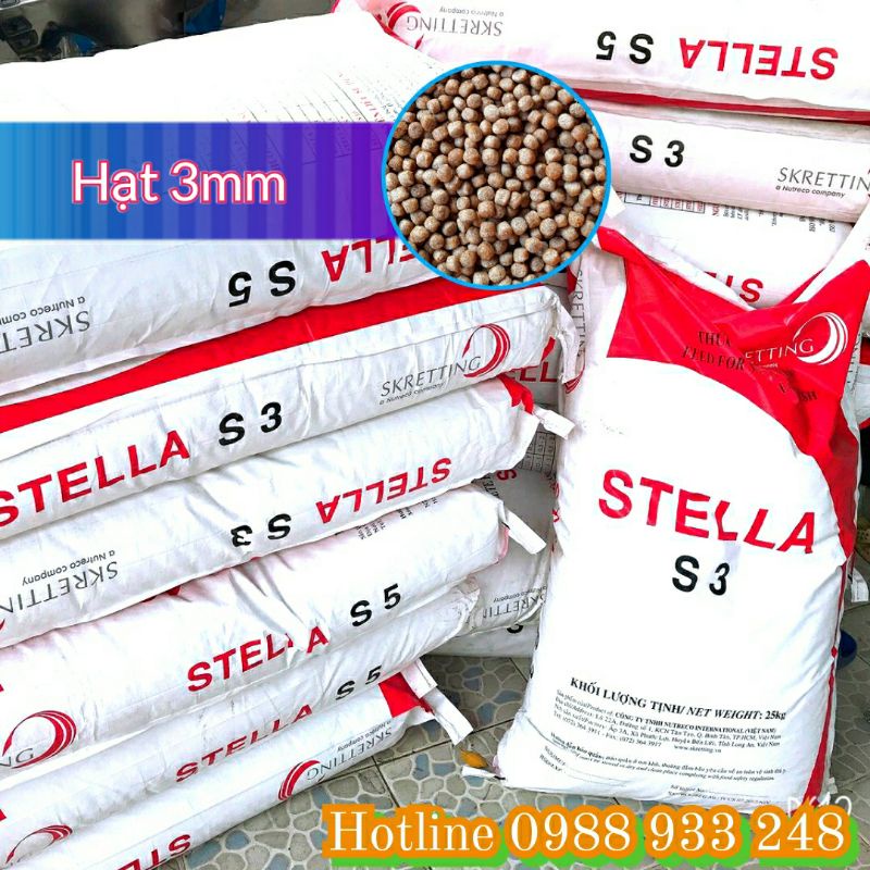 Cám Koi STELLA S2, S3 ||Túi 1Kg