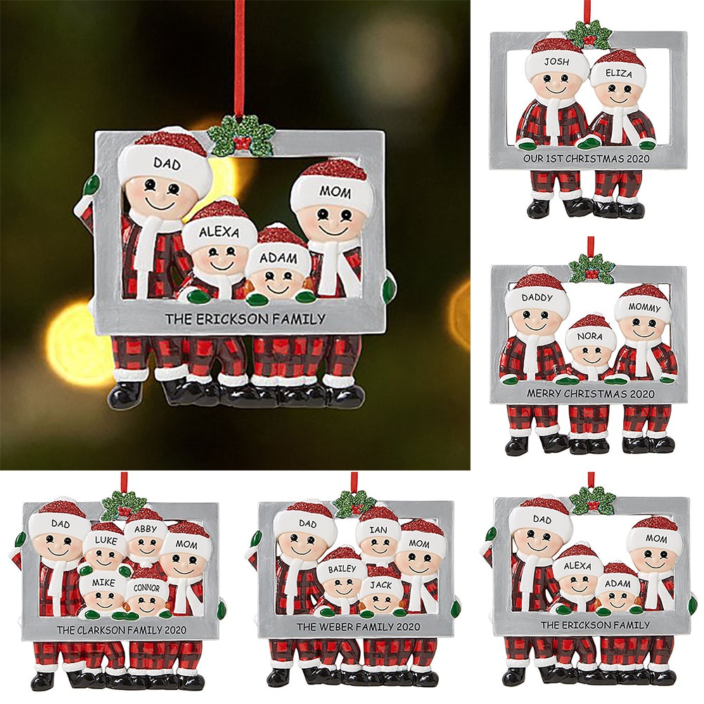 Phụ Kiện Trang Trí Cây Thông Giáng Sinh Hình Ông Già Noel DIY