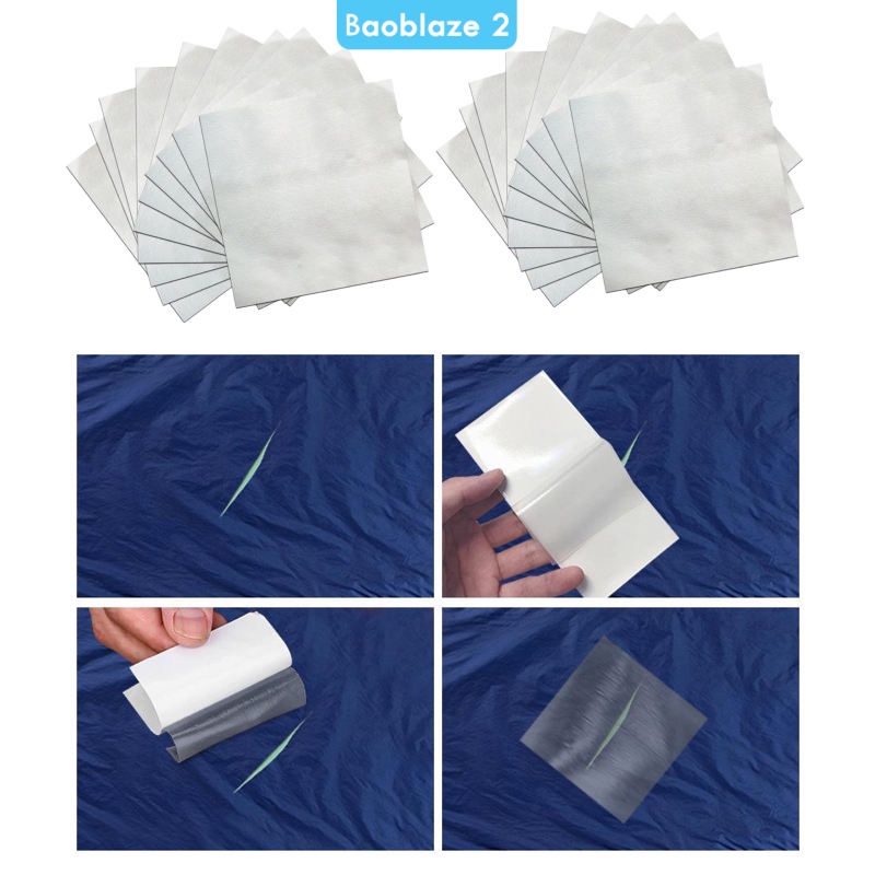 Set 20/30 miếng dán cao su vinyl vá lỗ thủng cho hồ bơi