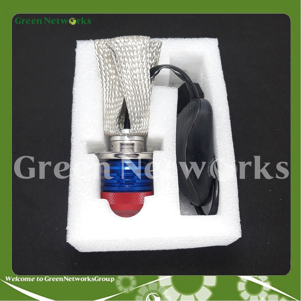 Đèn Pha Led Bi Cầu L6K Râu chân H4 20-40W - 1 đèn Greennetworks