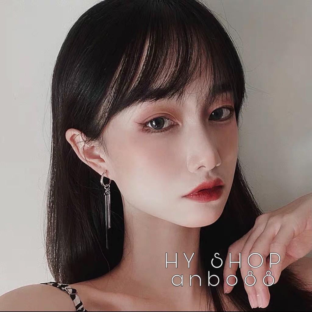 Bông tai khuyên tai titan thanh siêu bền không dị ứng không gỉ không đen - khuyên tai unisex BTS
