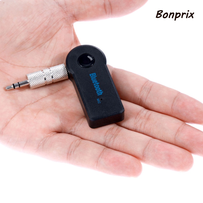 Thiết Bị Nhận Tín Hiệu Âm Thanh Bluetooth Không Dây Mini Giắc Cắm 3.5mm Dùng Trong Xe Hơi
