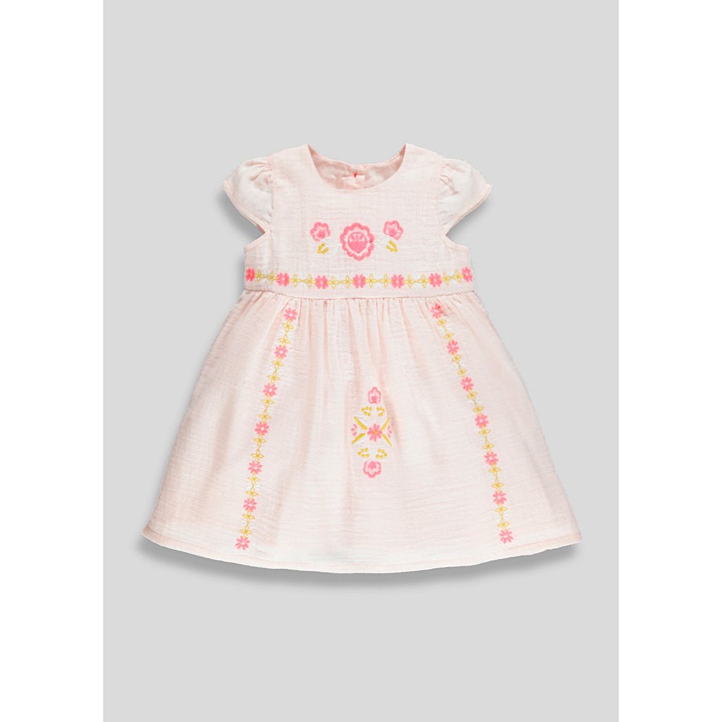 Đầm Matalan bé gái - thiêu họa tiết size 12/18M,18/24M, 2/3Y, 4/5Y