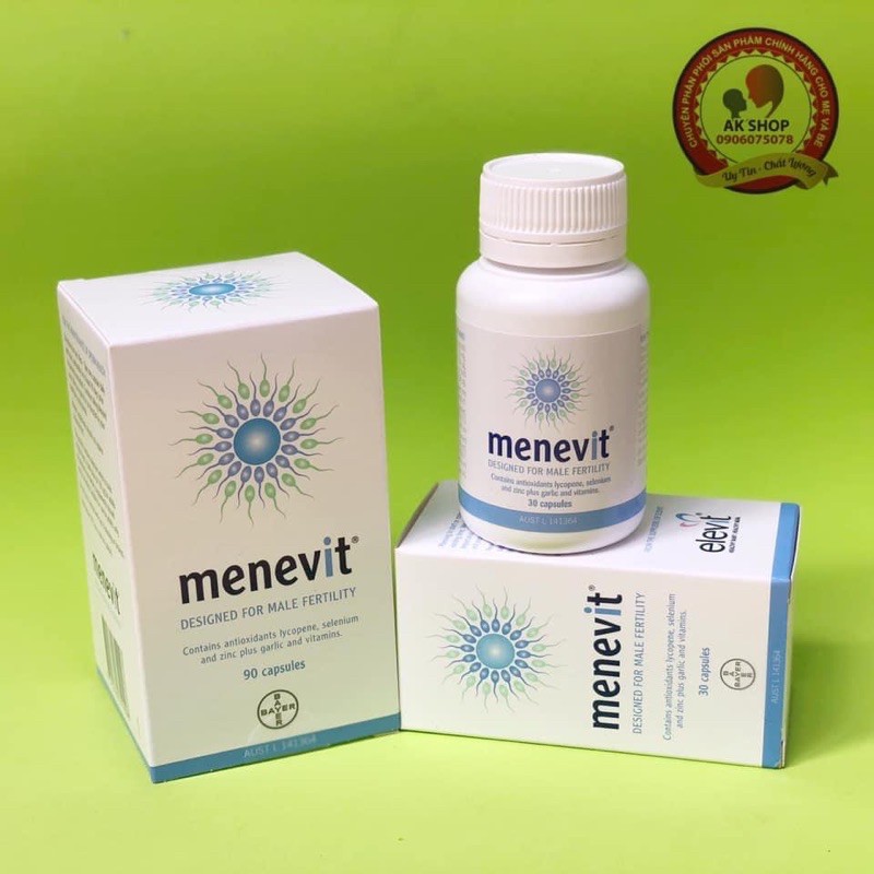 vitamin menevit 90v hàng chính hãng Úc