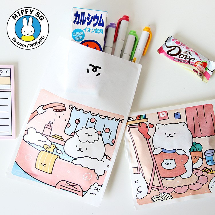 [YUXIAN] Túi giấy hoạt hình KOGO - WHITE BEAR'S DAILY LIFE | BigBuy360 - bigbuy360.vn