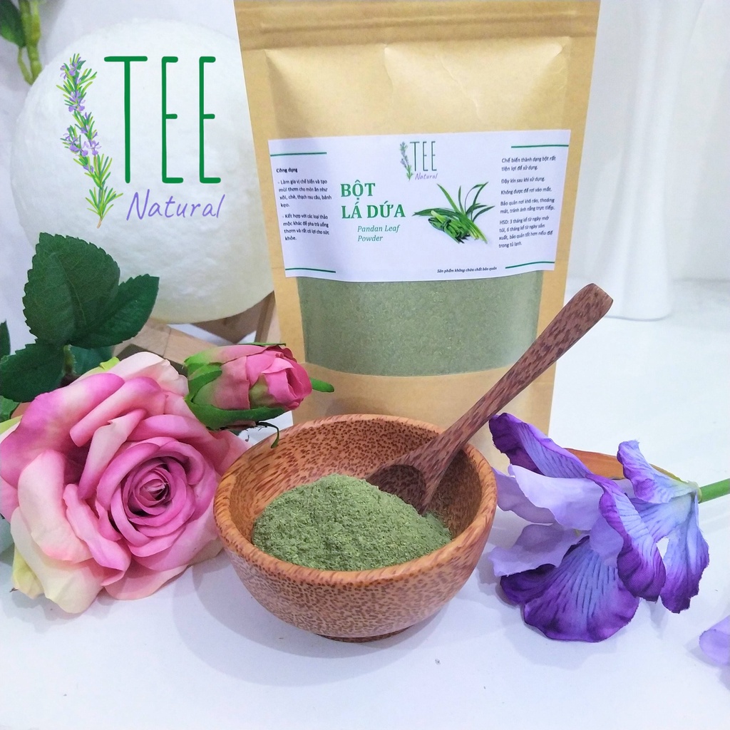 Bột Lá Dứa Lá Nếp 🌿 FREE SHIP 😎 100gr Bột Lá Dứa Lá Nếp Nguyên Chất